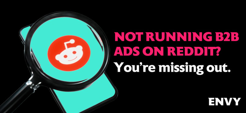 Not running ads on Reddit? You're missing out.
width=